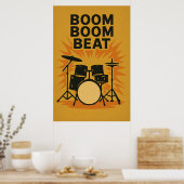 Poster 14, Boom Boom Beat,  (Keuken)