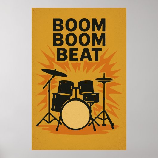 Poster 14, Boom Boom Beat,  (Voorkant)