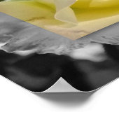 POSTER 14x11, Gele Bloem (Hoek)