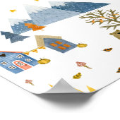 Poster (15,2 x 15,2cm) - Autumn (Hoek)