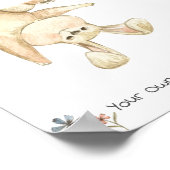 Poster (15,2 x 15,2cm) - Cute Rabbit (Hoek)