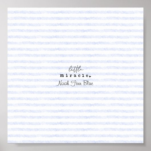 Poster (15,2 x 15,2cm) - Little Miracle (Voorkant)