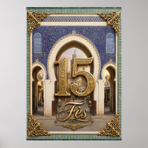 Poster 15 Fès Marokko