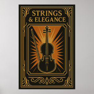 Poster 15, Strings & Elegance,