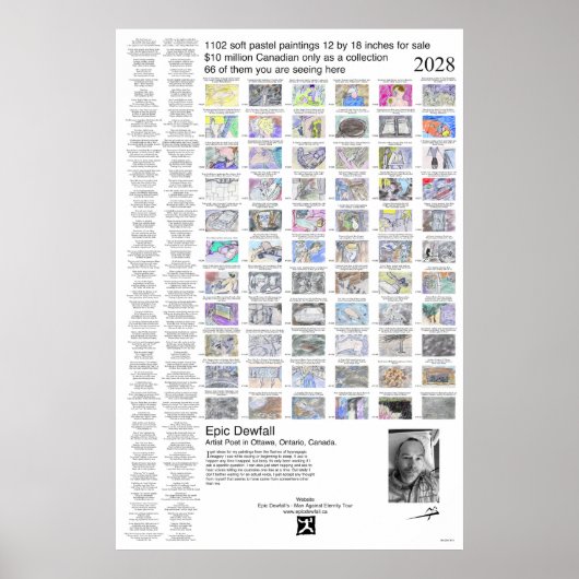 Poster 16 Droomkunst (Voorkant)