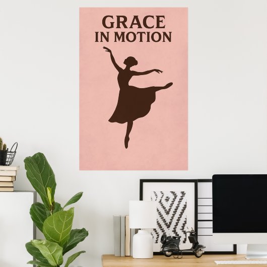 Poster 16, Grace in Motion, (Thuiskantoor)