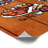 Poster - 16 x 20 - Wisconsin Supper Club Map (Hoek)