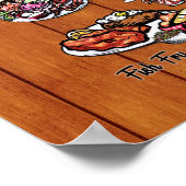 Poster - 16 x 20 - Wisconsin Supper Club Map (Hoek)