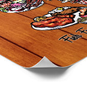 Poster - 16 x 20 - Wisconsin Supper Club Map (Hoek)