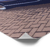 Poster 16x20 1933 Plymouth Sedan Antiek auto (Hoek)