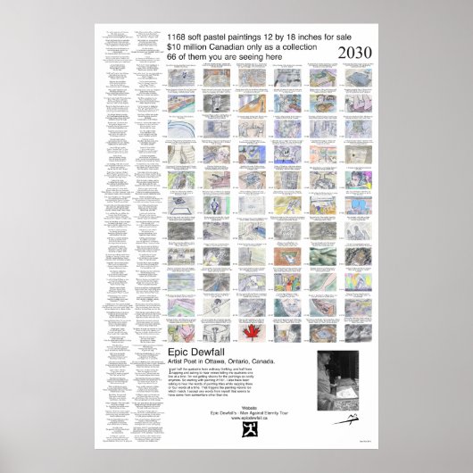 Poster 17 Dream art. (Voorkant)