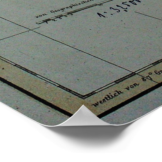 poster 1823 Florida Map (Hoek)