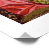 Poster 1890 voor Californische regenval (Hoek)