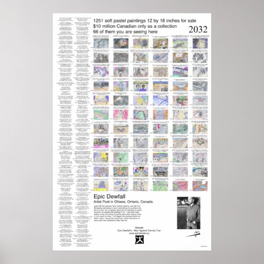 Poster 18 Dream art. (Voorkant)