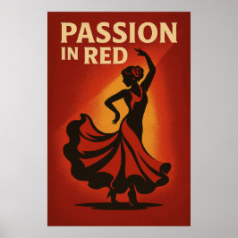 Poster 18, Passion in Red,