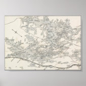 poster 1904 Kaart (Voorkant)