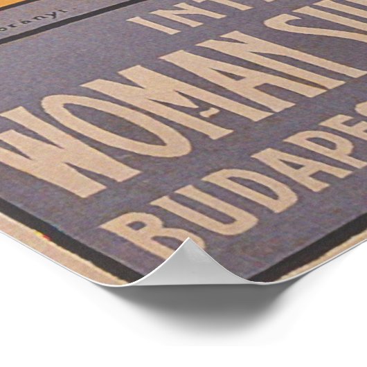 Poster 1913 van het vrouwencongres (Hoek)