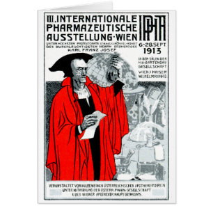 poster 1913 Wien Farmacie
