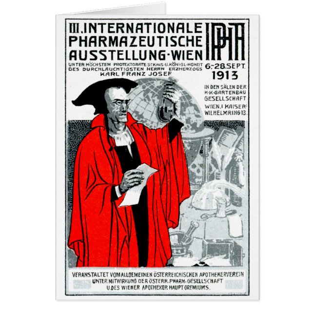 poster 1913 Wien Farmacie (Voorkant)