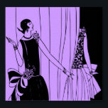Poster, 1920 Art Deco-Mode Poster<br><div class="desc">Poster,  1920 Art Deco Mode * OPMERKING: Als je problemen ondervindt bij het up-sizing van het bovenstaande poster,  klik dan hieronder: vragen? Regella@Rocketmail.com</div>