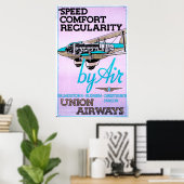  Poster 1930 Airlines (Thuiskantoor)