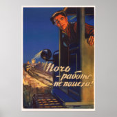 Poster 1956 van de Sovjet-Kolkhoz (Voorkant)