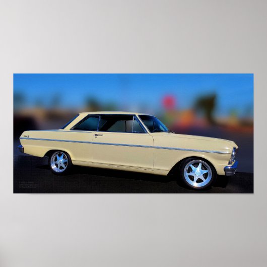 POSTER 1963 Chevy II/Nova (Voorkant)