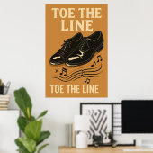 Poster 19, Teen de Lijn,  (Thuiskantoor)