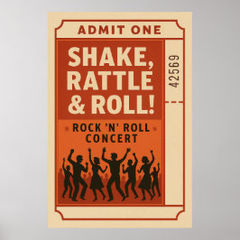 Poster 1, Shake, Rattle and Roll,