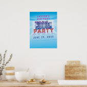 Poster 2000s Feestthema (Keuken)