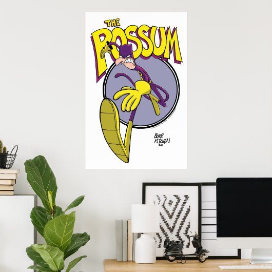 Poster 2010 over de post (Thuiskantoor)