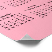 poster 2016 Wall Calendar Breast Cancer Awareness (Hoek)