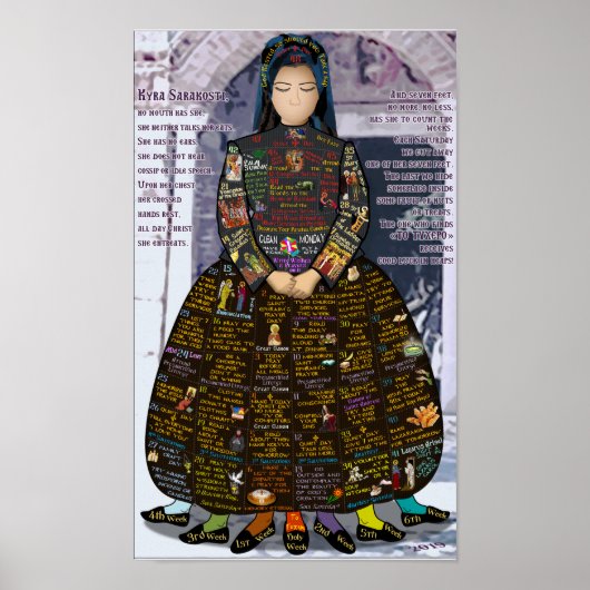 poster 2019 Kyra Sarakosti (Voorkant)