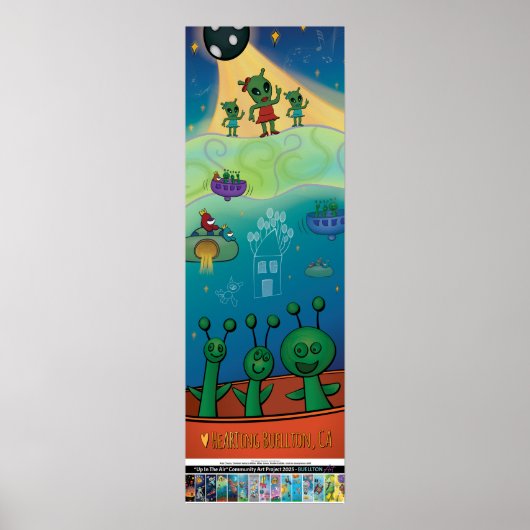 poster 2025 - Buitenaards concert (Voorkant)