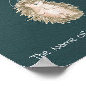 Poster (20,3 x 25,4 cm) - Hedgehog With Balloon (Hoek)