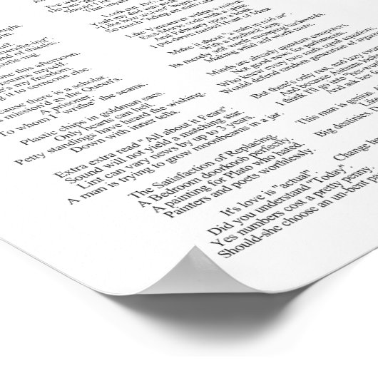 Poster 20 Droomkunst (Hoek)