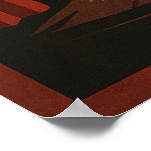 Poster 20, middenstuk, Vintage (Hoek)