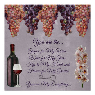Poster 20 x 20 sq.  liefdesvak nr.03 Cadeaudoos