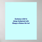 Poster 20 x 24 inch leeg toevoegen uw afbeelding e (Voorkant)