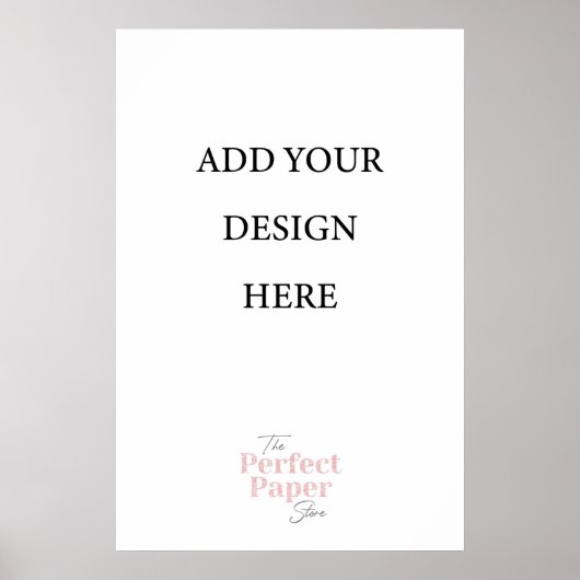 Poster 20 x 30-inch Sjabloon (Voorkant)