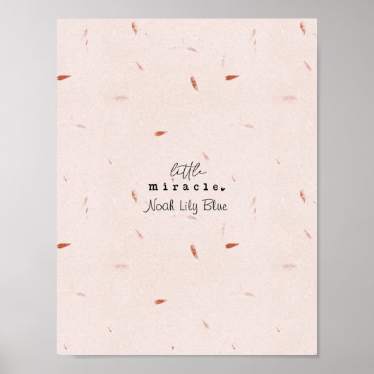 Poster (21.6 x 27.9 cm) - Little Miracle (Voorkant)