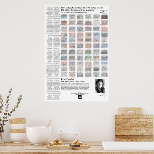 Poster 24 Dream art. (Keuken)