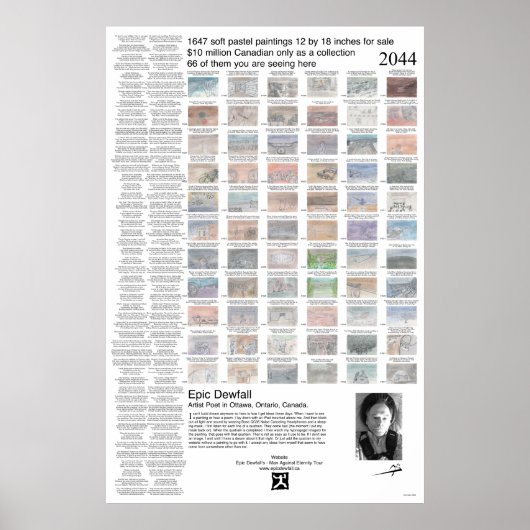 Poster 24 Dream art. (Voorkant)