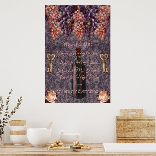 Poster 24-inch x36-inch  liefdesnr.02 (Keuken)