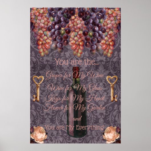Poster 24-inch x36-inch  liefdesnr.02 (Voorkant)