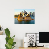 Poster (24 x 18 inch) Sydney Opera House Australia (Thuiskantoor)