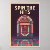 Poster 25, Spin de Hits,  (Voorkant)
