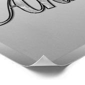 Poster - 25e Jubileum - Zilver (Hoek)