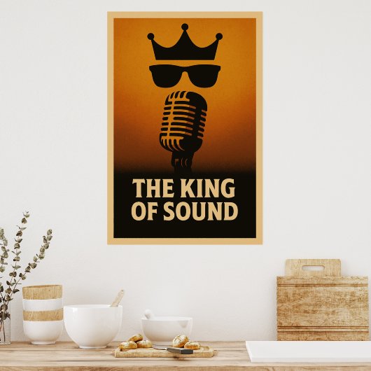 Poster 26, King of Sound,  (Keuken)
