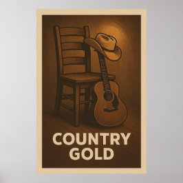 Poster 29, Country Gold, 